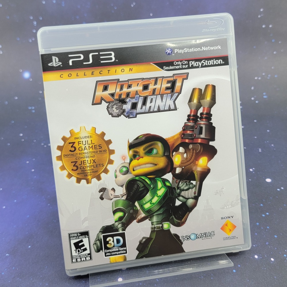 Ratchet & Clank Collection Sony PS3 PlayStation 3 Remastered Trilogy Game A